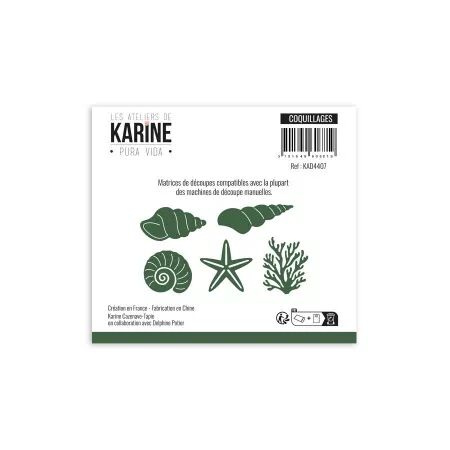 Dies Coquillages - Pura Vida - Ateliers de Karine