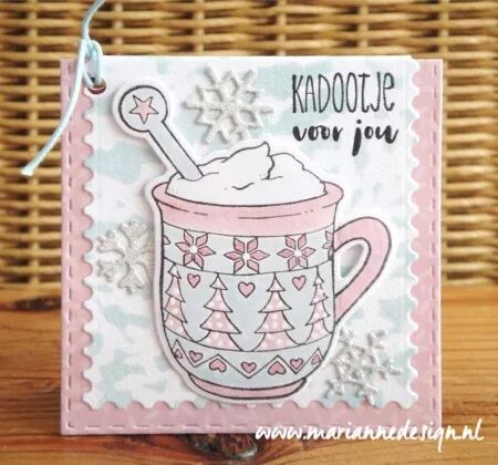Dies et tampons - Hetty\'s Hot drinks - Marianne Design