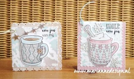 Dies et tampons - Hetty\'s Hot drinks - Marianne Design