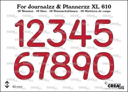 Dies Journalzz & Plannerzz - Chiffres  - Crealies