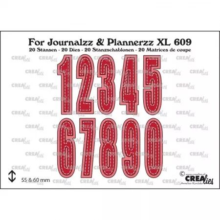Dies Journalzz & Plannerzz - Chiffres et ombres - Crealies