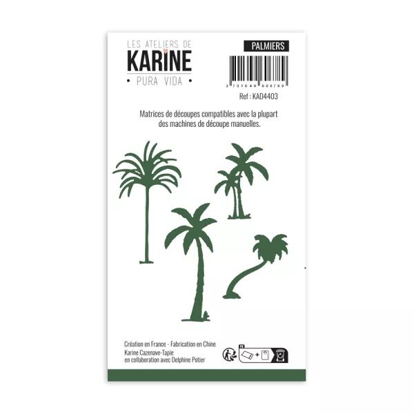 Dies Palmiers - Pura Vida - Ateliers de Karine