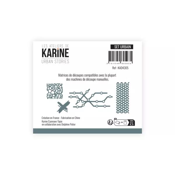Dies Set urbain - Urban Stories - Ateliers de Karine