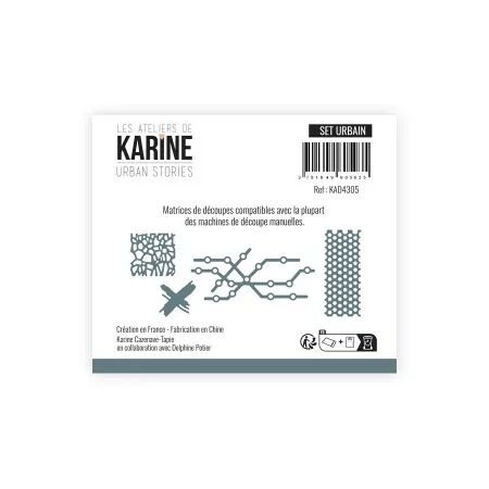 Dies Set urbain - Urban Stories - Ateliers de Karine