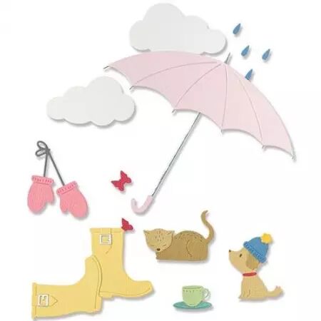 Dies Thinlits - Rainy day