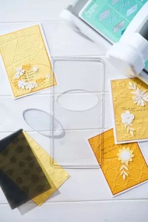 Diffuseur de formes - Plaque & insert Ovale - Sizzix