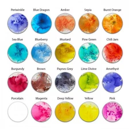 Dinkles Ink Powder - Paynes Grey