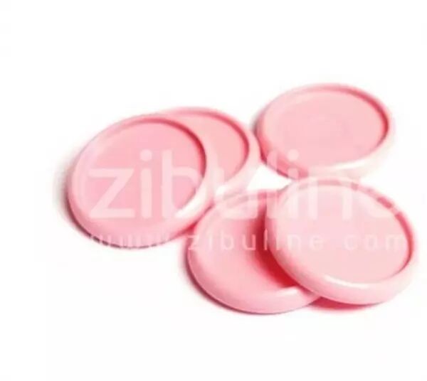Disques � relier - opaque rose pale