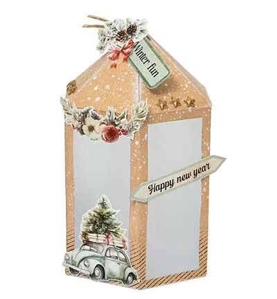 DIY Lanterns - Sparkling Christmas - 10 lanternes - Studio Light