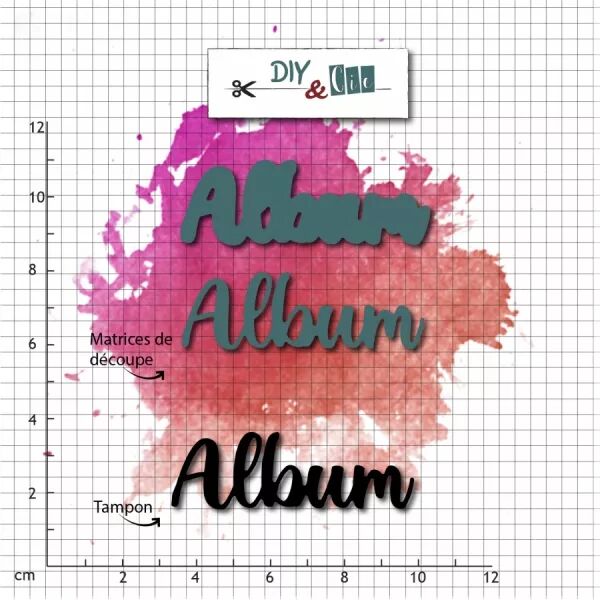 Duo die-tampon clear : Album - DIY and Cie