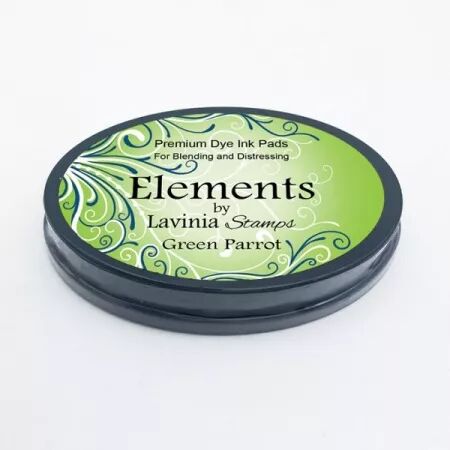 Elements Ink - Green Parrot - perroquet vert
