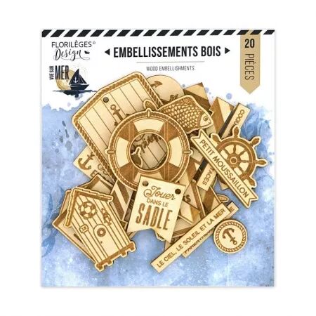 Embellissements bois - Vue sur mer