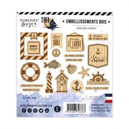 Embellissements bois - Vue sur mer