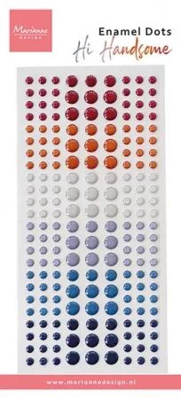 Enamel dots - Hi Handsome ! 