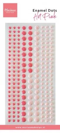 Enamel dots - Hot Pink - Marianne Design