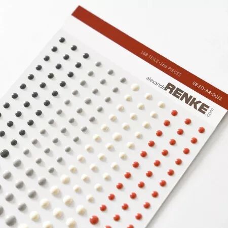Enamel dots autocollants - Corporate colors - Alexandra Renke