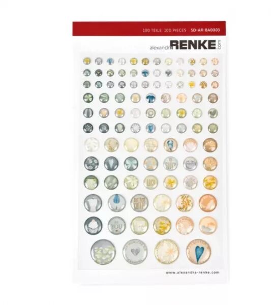 Enamel dots autocollants - Good luck - Alexandra Renke