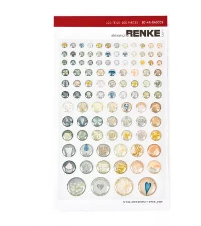 Enamel dots autocollants - Good luck - Alexandra Renke