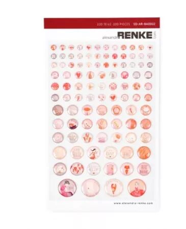 Enamel dots autocollants - Heroine - Alexandra Renke
