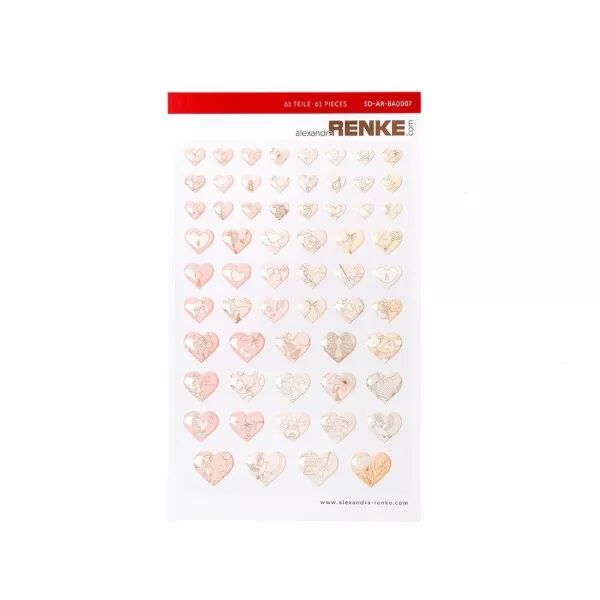 Enamel dots autocollants - Joy of love - Alexandra Renke
