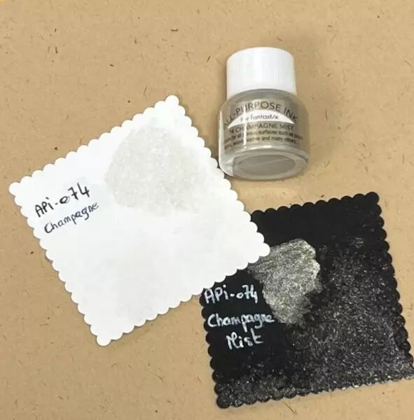 Encre tout usage - Champagne mist - Brume de champagne m�tallis�e