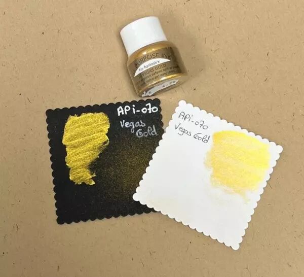 Encre tout usage - Metallic Vegas Gold - Dor� m�tallis�