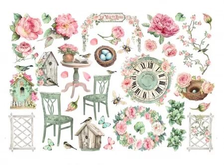 Ephemera - House of Roses - Stamperia