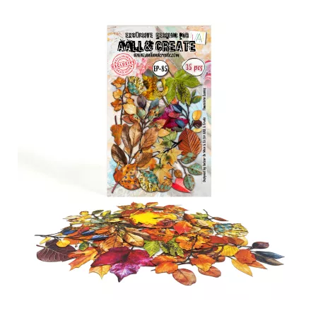 Ephemera 085 - Timeworn Leaves - AALL and Create