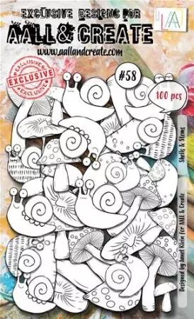 Ephemera Die-cuts - #58 - Shells & Stems