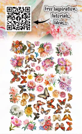 Ephemera Die-cuts - #89 - Sunblush Garden - AALL & Create