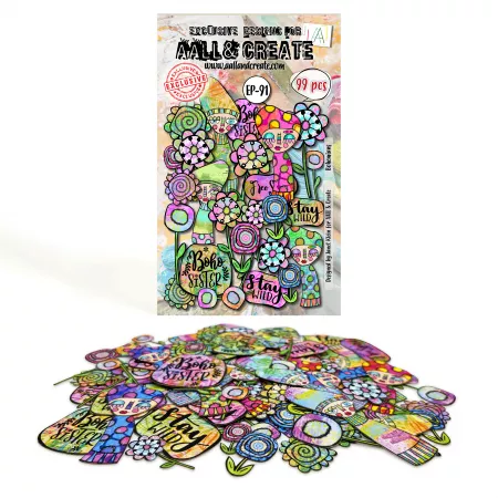 Ephemera Die-cuts - #90 - Bohemians - AALL & Create