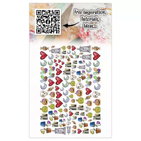 Ephemera Die-cuts - #94 - Creepy Curiosities - AALL & Create