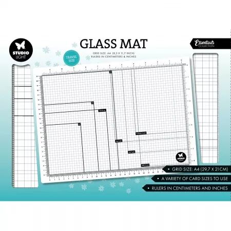 Essentials Glass Mat A4 - Studio Light