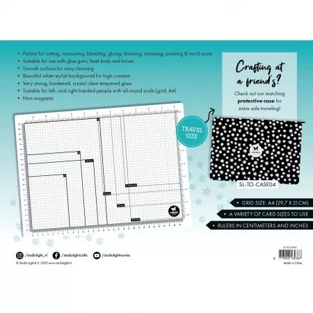 Essentials Glass Mat A4 - Studio Light