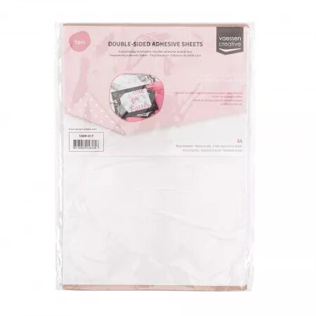 Feuille double face A4 - x5 feuilles - Vaessen Creative