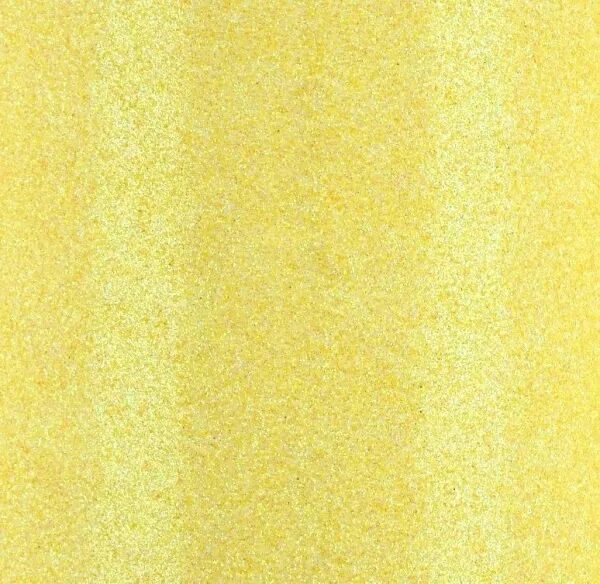 Feuille paillettes autocollante - Jaune