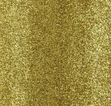 Feuille paillettes autocollante - Or jaune