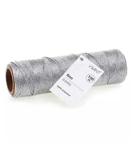 Ficelle fine m�talis�e - Argent