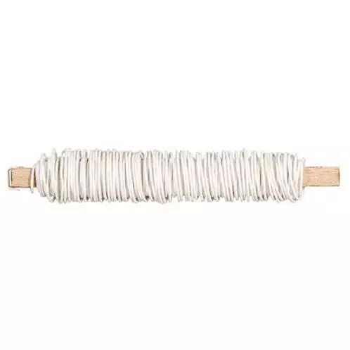 Fil de papier arm� - Blanc