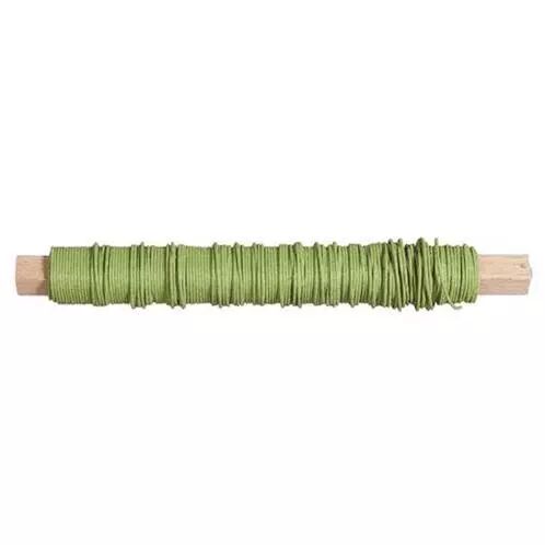 Fil de papier arm� - Vert