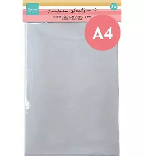 Foam Sheets - adh�sif 3D - blanc - 2mm
