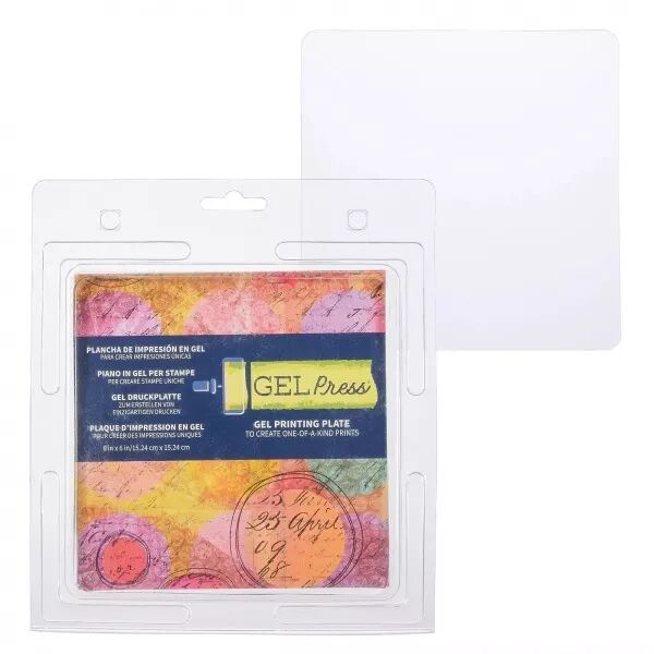 Gel Printing Plate - 6 x 6 \'\'