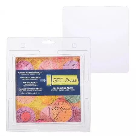 Gel Printing Plate - 6 x 6 \'\'