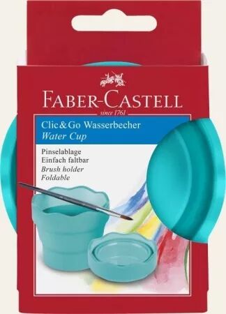 Gobelet à eau pliable - bleu
