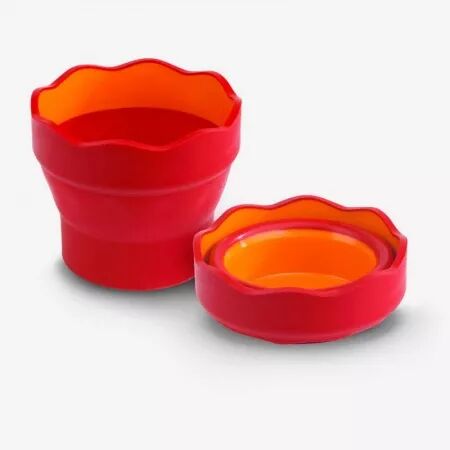 Gobelet à eau pliable - rouge