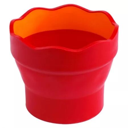 Gobelet à eau pliable - rouge