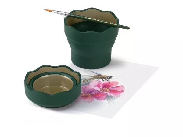Gobelet � eau pliable - vert