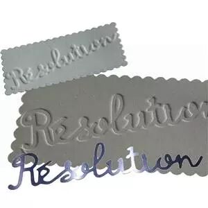 Ki\'Emboss - R�solution