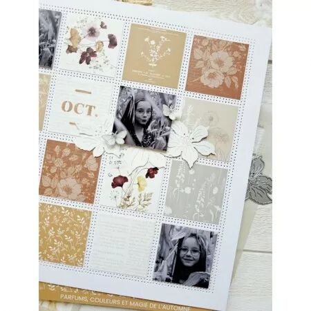 Kit 13 pochoirs - My Storyboard 4 - Floril&egrave;ges Design