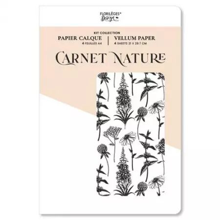Kit calques A4 - Carnet d\'automne
